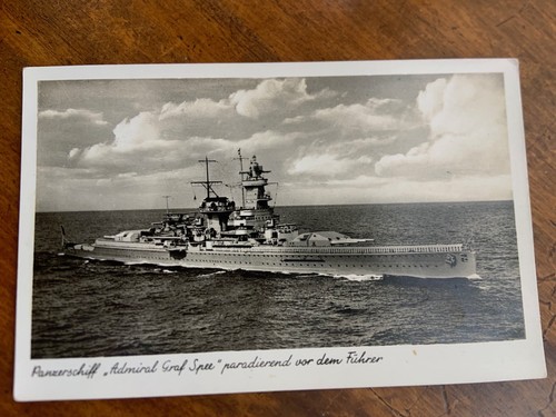 Original panzerschiff - ak,