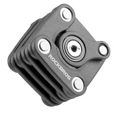 ROCKBROS Fahrrad Schloss Kettenschloss Faltschloss Mit Halterung Anti-Diebstahl 