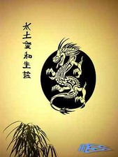 Wandtattoo DRACHE 2 oracal