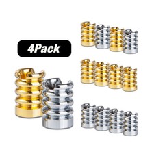 4x Gluttöter Glutkiller | Industrial | Silber Gold | Zigaretten Aschenbecher