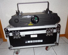 Laser Projektor Laserworld Proline Pro-1700 RGB, ILDA, DMX, 50 kpps Galvo + Case
