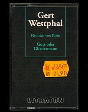 Heinrich von KLEIST★GOTT ODER GLIEDERMANN★MC-Kassette★Gert WESTPHAL★Hörbuch★NEUW