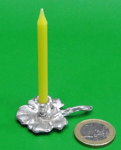 Miniatur zinn handleuchter - miniatur,