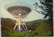50511372 - 5358 Bad Muenstereifel Radioteleskop Berg Wiese Baum Zaun