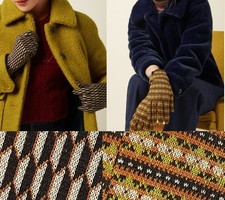 King Louie Glitzer Handschuhe