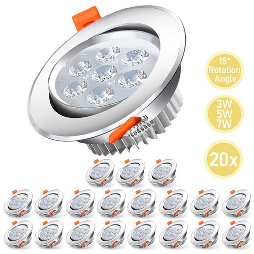 20x led einbaustrahler - 20x,
