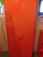 Schuhschrank Orange Original 70er Pop Art Vintage / Retro