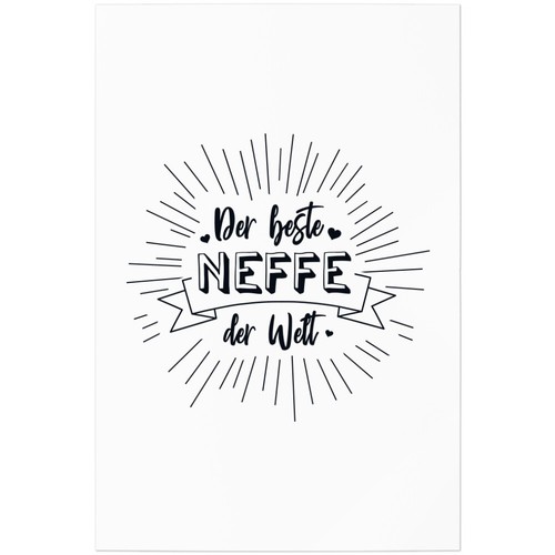 Der beste neffe welt - neffe,