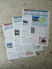 "Bundesländer in Deutschland", 3 Sammel-Karten,Musterkarten, Jahr ?,Atlas-Verlag