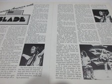 Slade  -  4 pages Picture/