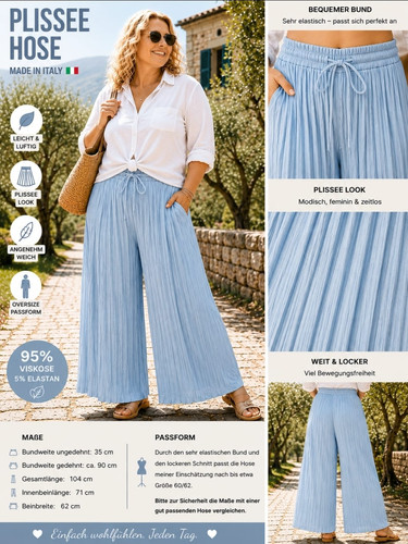 Made italy plissee hose - plissee,