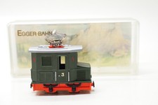 Egger Bahn HOe E-Lok Nr.3 Grün. Fährt Top! Mit OVP.