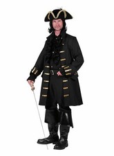 Herren Piratenjacke - Schwarze
