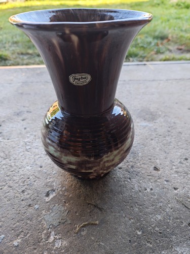 Vintage keramikvase von jasba - vintage-keramikvase,