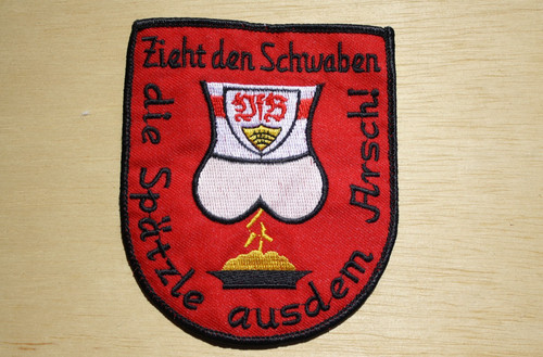 Aufnäher anti stuttgart - anti,