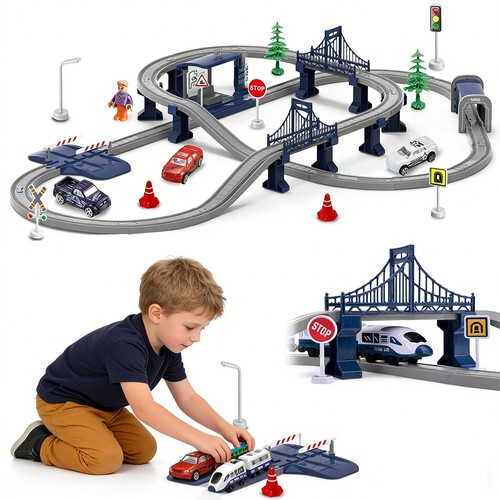 104 teile eisenbahnsets für - teile,