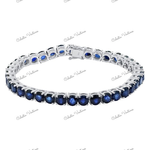 Blauer saphir 925 - blauer, sterling
