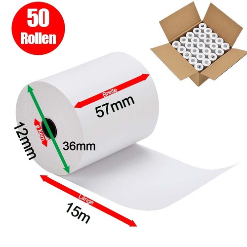 Thermorollen 57mm 15m - 57mm, x