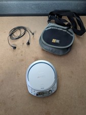 Sony D-NF611 Walkman Portable CD Player Radio silber retro Sammlerstück