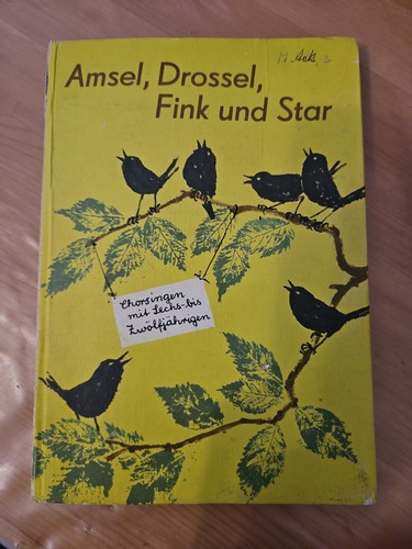 Altes buch musik - musik, ddr