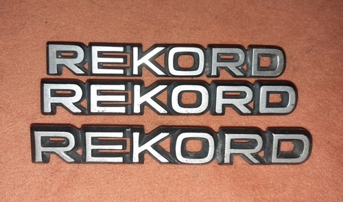 Opel rekord emblem - d,