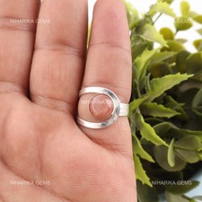 Rund Natürlich Pfirsich