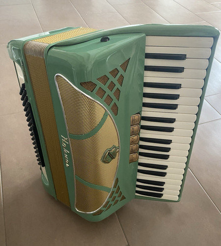 Hohner pianoakkordeon 120 bass - hohner,