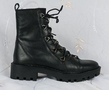 ZARA TRAFALUC Black Leather
