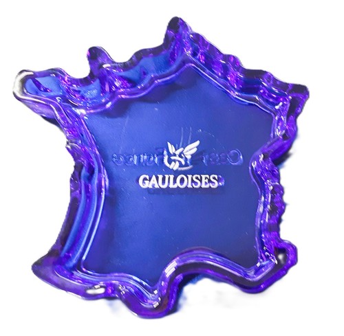 Gauloises glas aschenbecher - glas-aschenbecher, in
