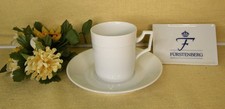 FÜRSTENBERG Herzog Ferdinand weiß - 1 Kaffeegedeck 2tlg.
