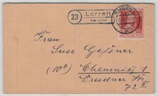 All. Besetzung Landpoststempel