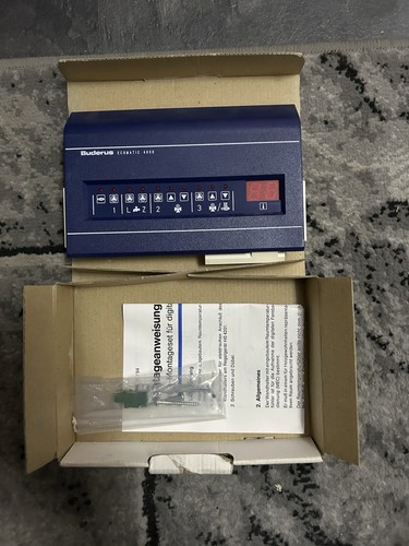 Buderus ecomatic 4000 neu - buderus,