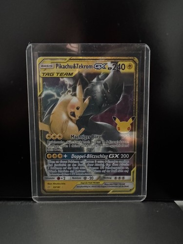 Pikachu zekrom tag - gx,