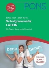 PONS Schau nach - blick durch! Schulgrammatik Latein: Al... | Buch | Zustand gut