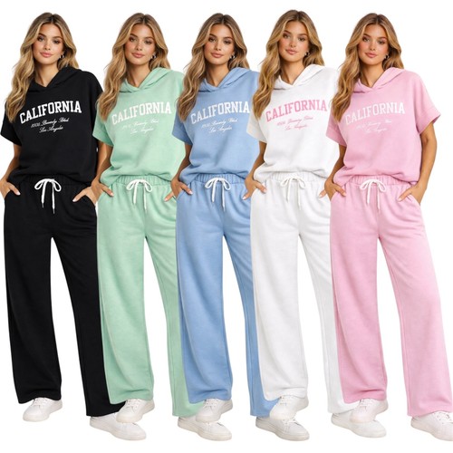 Zweiteiler wide leg hose - wide,