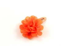 Haarspange Haarklammer Blume Blüte Chiffon 20 Farben Mädchen Haarschmuck K378