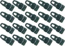 20 x HOLDON MIDI CLIP Molton Planen Spanner SCHWARZ Spann Klammer Klemme Halter