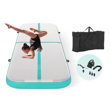 4M Gymnastikmatte + Elektropumpe Air Turnmatte Track Tumbling Matte Aufblasbar