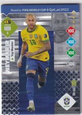 Panini Road to Qatar World Cup Fußball Karte 2022 Nr. 4 Neymar Jr. Top Master