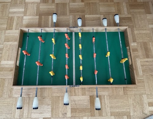 Antiker tisch kicker klappbar - antiker, tisch-