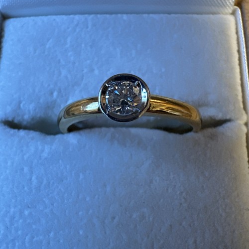 Ring 750 - ring,, gg