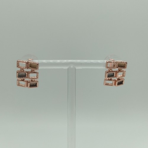 Ohrringe rosegold edelstahl - rosegold,
