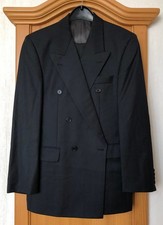 Anzug Herren Sakko Hose Tangohose Roy Robson Gr. 50 Anthrazit Zweireiher