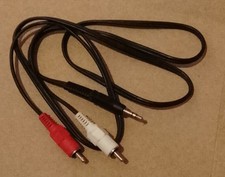 3.5mm jack mini plugto 2 RCA male stereo ohono audio speaker adapter 3CAP