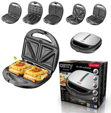 Camry Sandwichmaker  5 in 1 Kontaktgrill Waffeleisen Nuss-Maker CR 3042