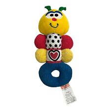 fisher price Raupe Rassel Motorik Greifling knister 90er Jahre Vintage