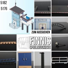 Playmobil 5182 5176 Polizei Station Ersatzteil Action City Gefängnis Police