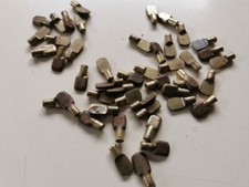 40 alte Regalhalter 2,5cm, Ø