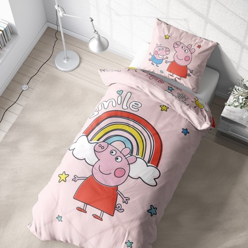 Peppa pig wutz bettwäsche - pig,