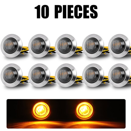 10x led rund - 10x,